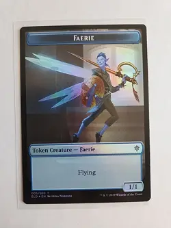 Faerie (005) / Food (018) (Foil) - Throne of Eldraine - LP - MTG Magic - Common - Image 1