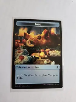 Faerie (005) / Food (018) (Foil) - Throne of Eldraine - LP - MTG Magic - Common - Image 2