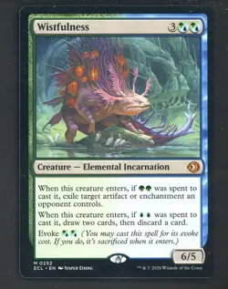 Wistfulness MINT 252 Lorwyn Eclipsed ECL MTG Regular Mythic - Image 1