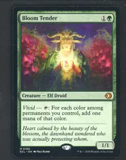 MTG Magic the Gathering Bloom Tender (166/439) Lorwyn Eclipsed - Image 1