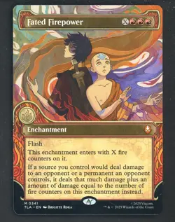 Fated Firepower MINT Showcase 341 Avatar TLA MTG Mythic Regular - Image 1