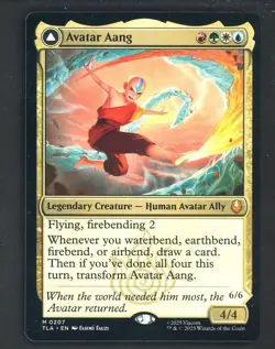 Avatar Aang M 0207 MTG Avatar The Last Airbender Mythic Rare Regular - Image 1