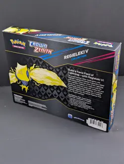 Pokemon TCG Crown Zenith Regieleki V Collection Box ~ Factory Sealed! - Image 4