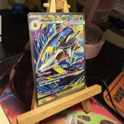 Mega Sharpedo ex 127/094 Phantasmal Flames Special Illustration Pokemon TCG MINT - Image 2