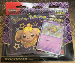Pokemon TCG Scarlet & Violet Paldean Fates Tech Sticker Collection [Fidough] - Image 1
