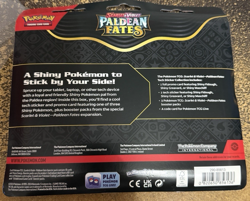 Pokemon TCG Scarlet & Violet Paldean Fates Tech Sticker Collection [Fidough] - Image 2