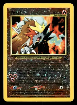 Entei 34 Wizards Black Star Promos PR Reverse Holo MP - Image 2