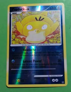 Psyduck 87/127 Platinum Reverse Holo Pokemon, MP - Image 3