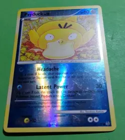 Psyduck 87/127 Platinum Reverse Holo Pokemon, MP - Image 4