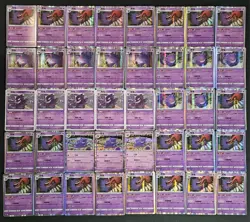 40*Lot Pokemon TCG Chinese Gengar Master Poke Ball Reverse Holo JL89 - Image 1