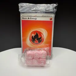 Pokemon Scarlet & Violet 151 Ultra Premium Damage Counter Dice - SET OF 6 [Pink] - Image 1