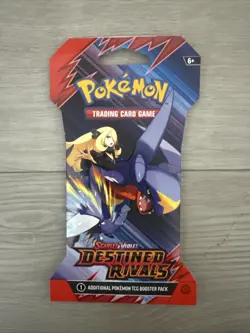 Pokemon TCG Destined Rivals Sleeved Booster Pack Factory Sealed New - Image 1