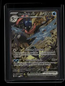Pokemon TCG Greninja ex 132 Scarlet & Violet Promo NM - Image 1