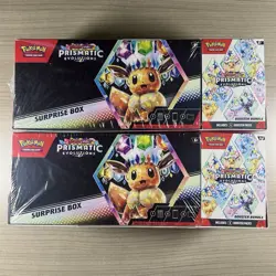 Pokemon TCG Prismatic Evolutions 2 Pack Bundle Sealed Lot Of 2 - Image 1