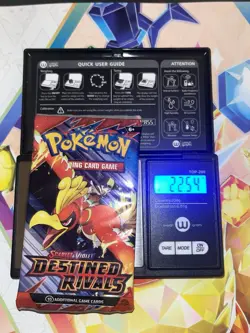(VERY HEAVY) 22.54g Pokemon TCG Destined Rivals Booster Pack (SEALED)✅ - Image 1