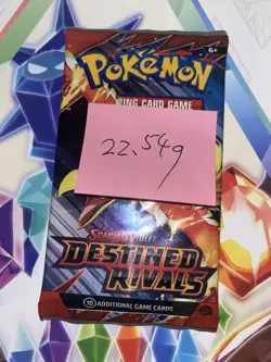 (VERY HEAVY) 22.54g Pokemon TCG Destined Rivals Booster Pack (SEALED)✅ - Image 2