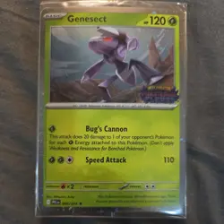 Pokemon Genesect Phantasmal Flames Best Buy Promo STAMPED and sealed - Image 1