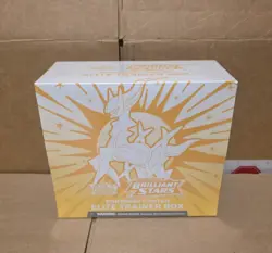 Sword & Shield Brilliant Stars Pokemon Center Elite Trainer Box *CASE FRESH - Image 1