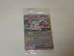 Pokemon Prismatic Evolutions #041 Sylveon EX Surprise Box Stamped Promo Sealed - Image 1