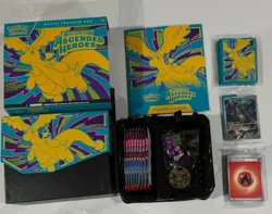 Pokemon Ascended Heroes Elite Trainer Box ETB OPENED w/PROMO, BULK,& ACCESSORIES - Image 1