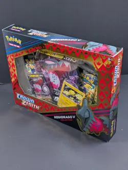 Pokemon TCG Crown Zenith Collection Regidrago V Collection - NEW Factory Sealed - Image 2