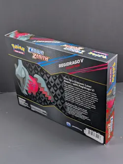 Pokemon TCG Crown Zenith Collection Regidrago V Collection - NEW Factory Sealed - Image 4