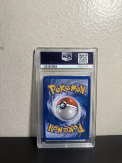 Pokemon 2006 Meowth Rev. Foil Holon Phantoms #71 PSA 8 - Image 2