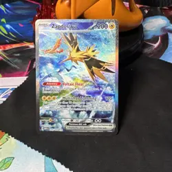 Zapdos ex 202/165 NM+ Special Illustration Rare - S&V: 151 - Pokemon TCG 2023 - Image 1