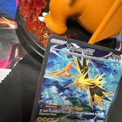 Zapdos ex 202/165 NM+ Special Illustration Rare - S&V: 151 - Pokemon TCG 2023 - Image 2