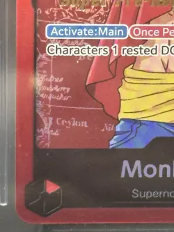 2022 One Piece Super Pre-Release Starter Deck Monkey.D.Luffy L BGS 9.5 - Image 5