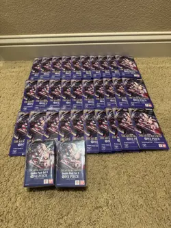 One Piece: OP-14 Sleeved Booster Packs - Lot of 30 & 2x Double Pack Set Vol. 9 - Image 1