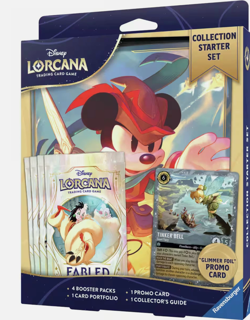 Disney Lorcana TCG Fabled Collection Starter Set FACTORY SEALED - Image 1