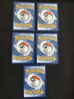 Pokemon 5 Card Lot Voltorb EX,Crobat EX,Iron Treads Ex,Redidrago Vs, Lycanroc GX - Image 2