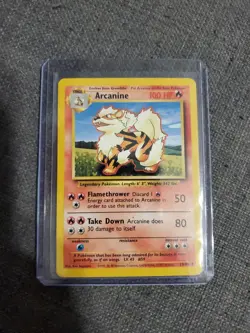 ARCANINE - 23/102 - Base Set - Pokemon Card - Non Holo - Image 1