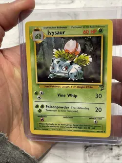 Ivysaur 44/130 Uncommon - Base Set 2 Pokemon Card NM/MT Nintendo WOTC Vintage - Image 1