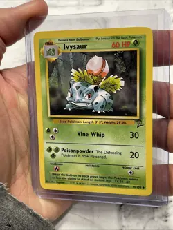 Ivysaur 44/130 Uncommon - Base Set 2 Pokemon Card NM/MT Nintendo WOTC Vintage - Image 2