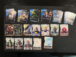 Gundam GD01 Blue Card Deck with 193 Total Cards R, U, C With Resource & Unit - Image 2