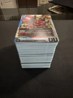 Gundam GD01 Blue Card Deck with 193 Total Cards R, U, C With Resource & Unit - Image 3