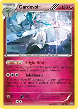 Gardevoir 54/98 Holo Rare XY - Ancient Origins Pokemon Card - Image 1