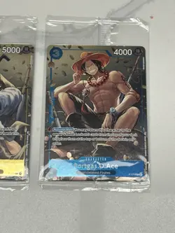One Piece Card Game Monkey D. Luffy, Sabo, Portgas D. Ace Tin Vol 2 Promos - Image 4