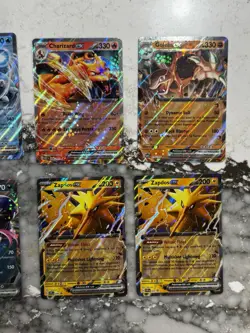Pokemon TCG Scarlet & Violet 151 ALL EX Holo 7x Bundle Card Lot Charizard - Image 3