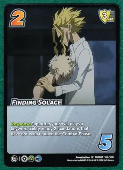 Finding Solace - My Hero Academia: Girl Power (MHA07) #164 - UniVersus TCG Card - Image 1