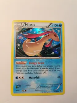 Milotic 23/106 Holo English Pokemon Card LP Deck Exclusive - Image 1