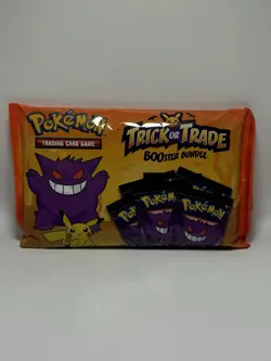 Pokemon TCG Trick or Trade BOOster Bundle 40 Mini Packs Halloween Cards SEALED 820650850783 - Image 1