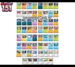 Pokemon Scarlet & Violet 151 Complete Common/Uncommon ONLY Set 128 Cards FREE EX - Image 2