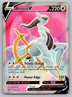Pokemon Arceus v Brilliant Stars Holo Ultra Rare Card 165 /172 Full Art EN - Image 1