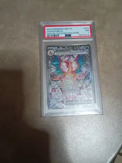 Pokemon TCG Obsidian Flames Charizard EX Card 223/197 Sir PSA 7 - Image 1