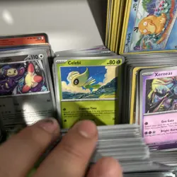 500+ Official Pokemon TCG Card Bulk Lot - 500 Common/Uncommon/Rare & 10 Holos - Image 3