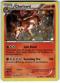 Charizard 19/113 Legendary Treasures HP Pokemon Card TCG - Image 1