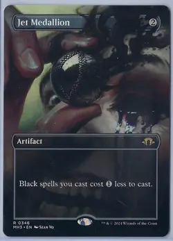 Jet Medallion (Borderless) Modern Horizons 3 Regular - Image 1